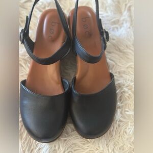 BOC brand boho clog in black